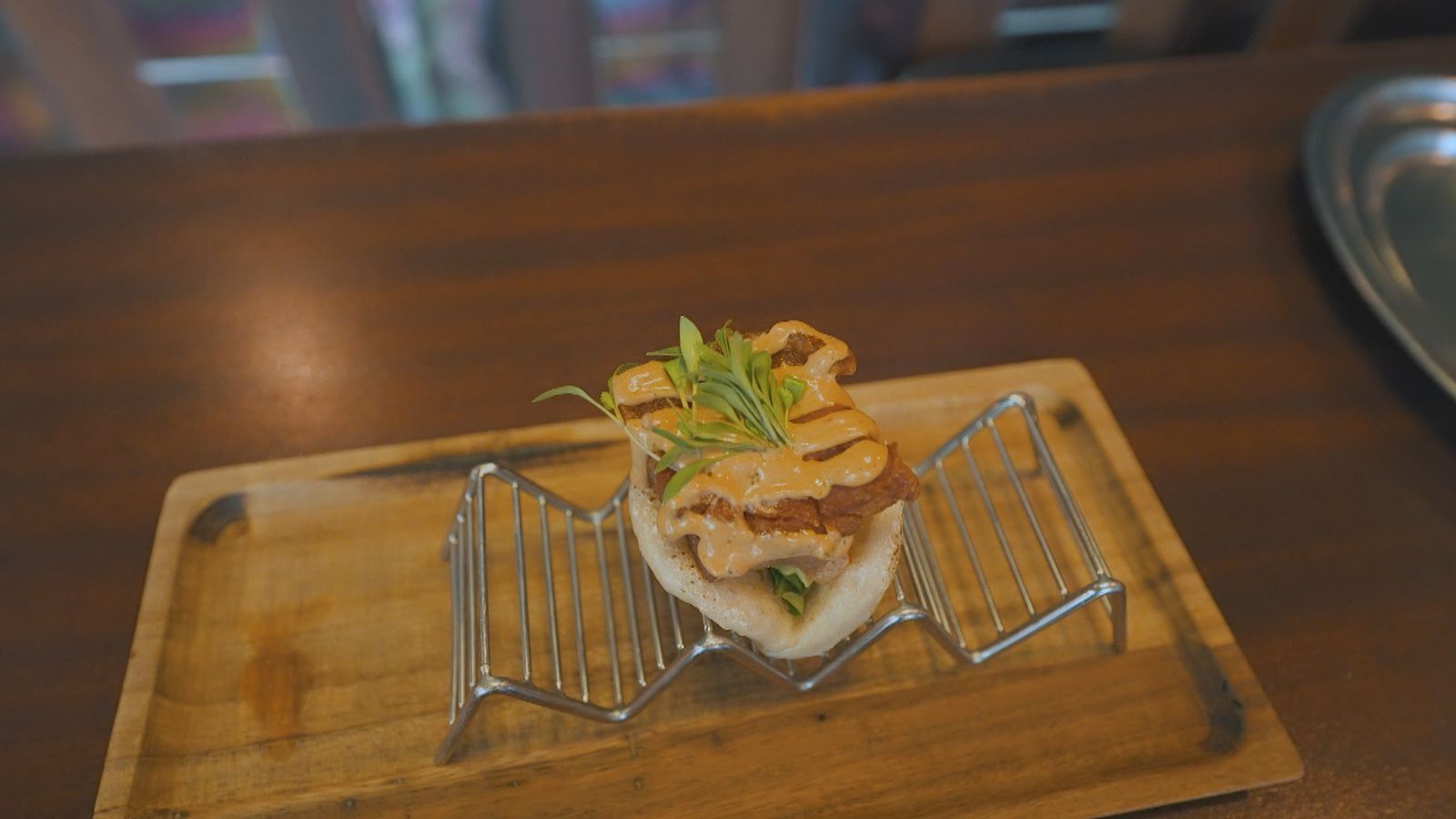 Bao de torrezno