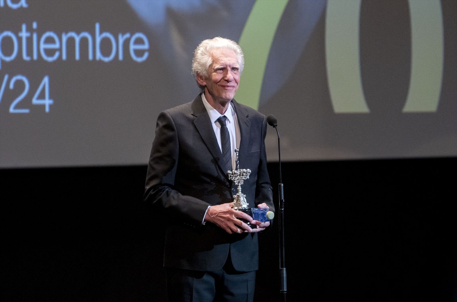 David Cronenberg recibe su premio Donostia