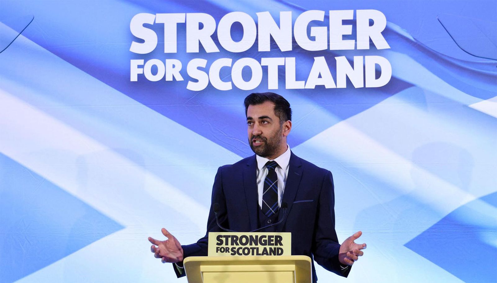 Humza Yousaf, el primer musulmán en asumir las riendas del Partido Nacional Escocés (SNP)