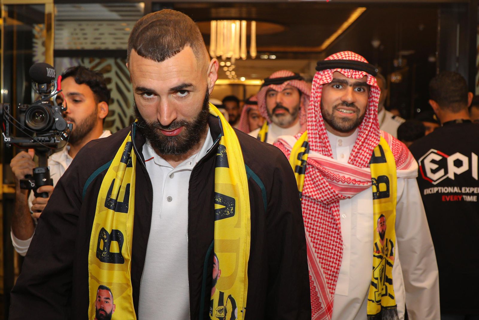 Locura por Benzema en Arabia Saudí