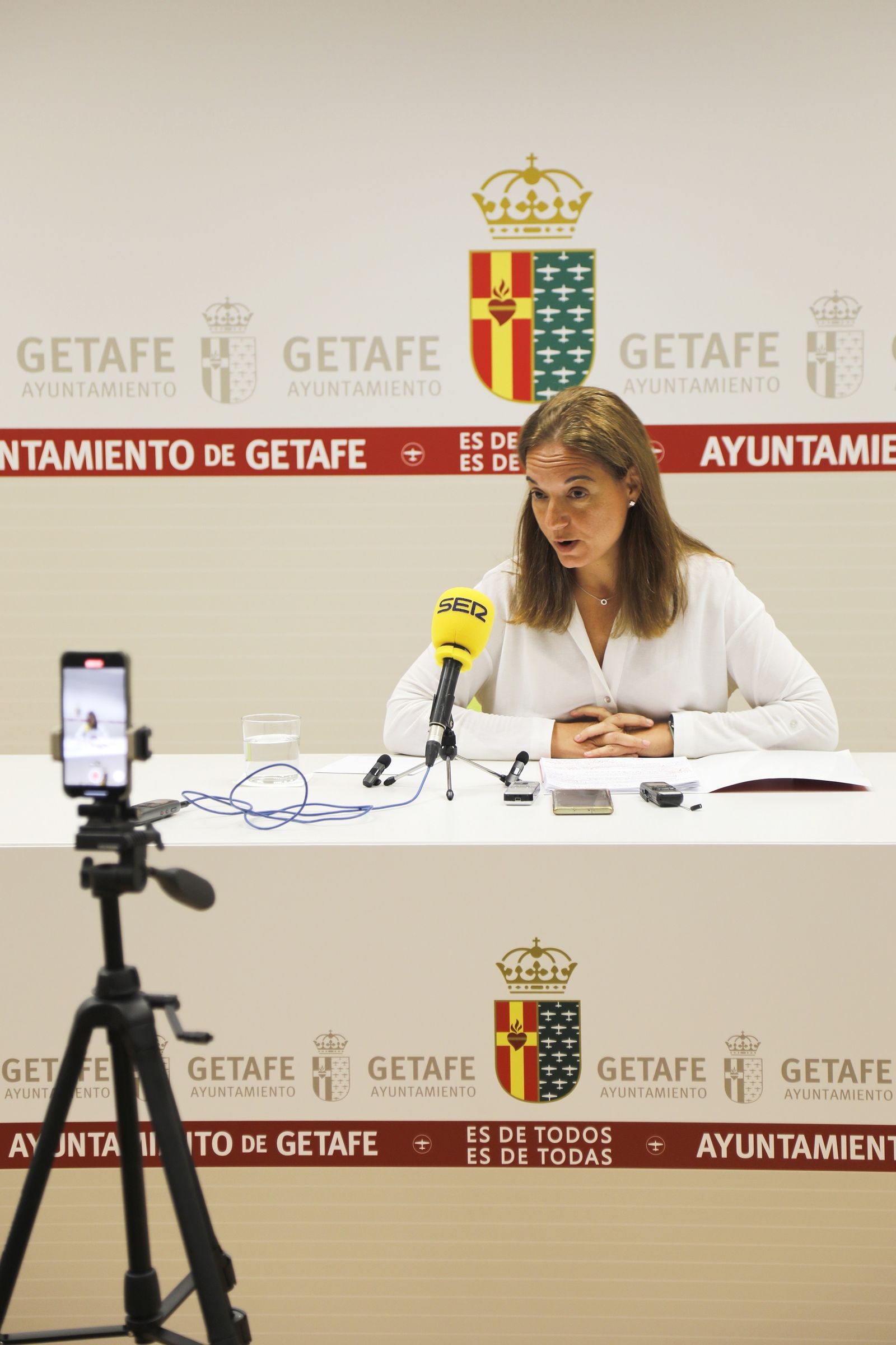 Sara Hernández, alcaldesa de Getafe