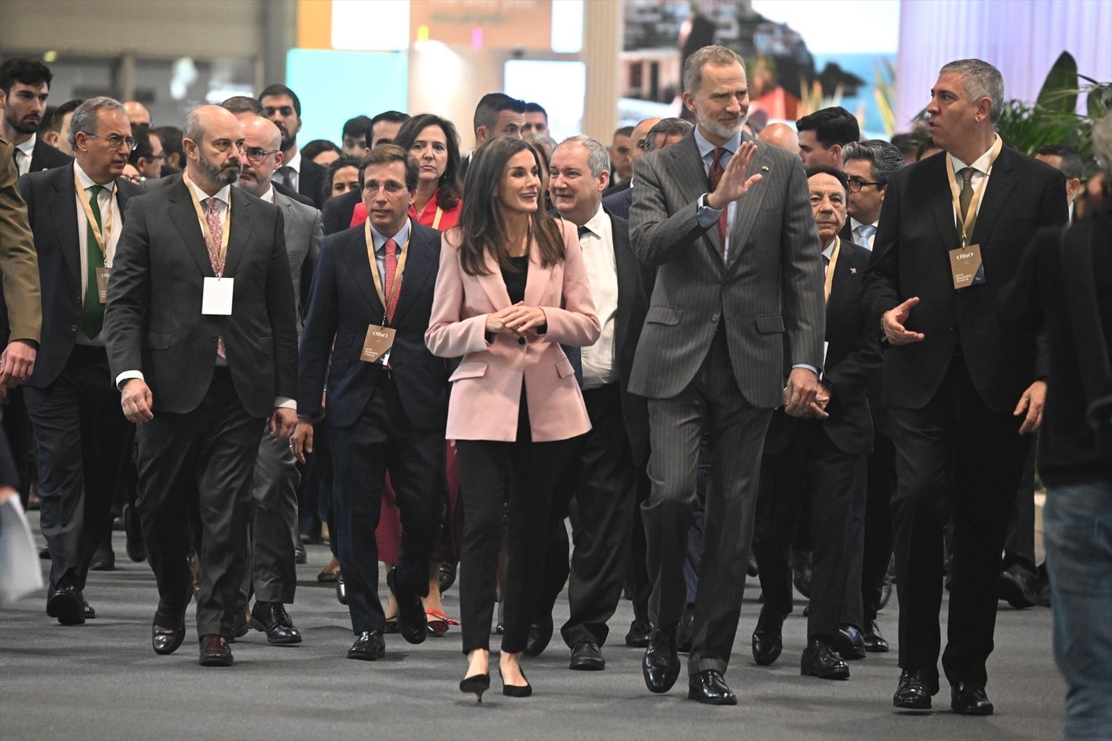Los Reyes inauguran Fitur 2025