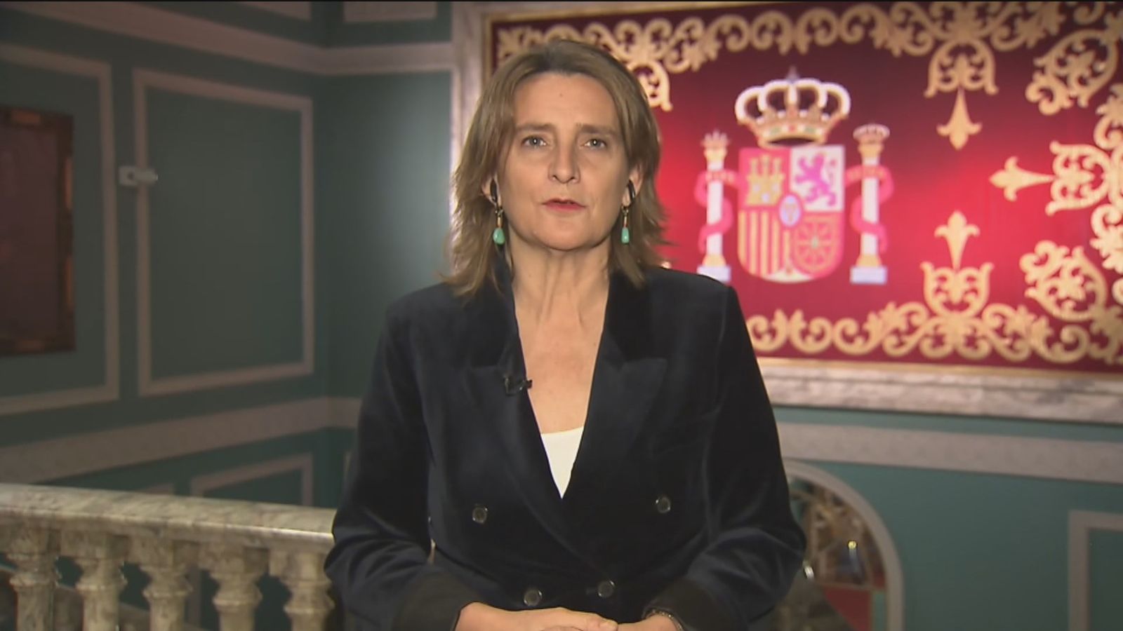 La vicepresidenta Teresa Ribera