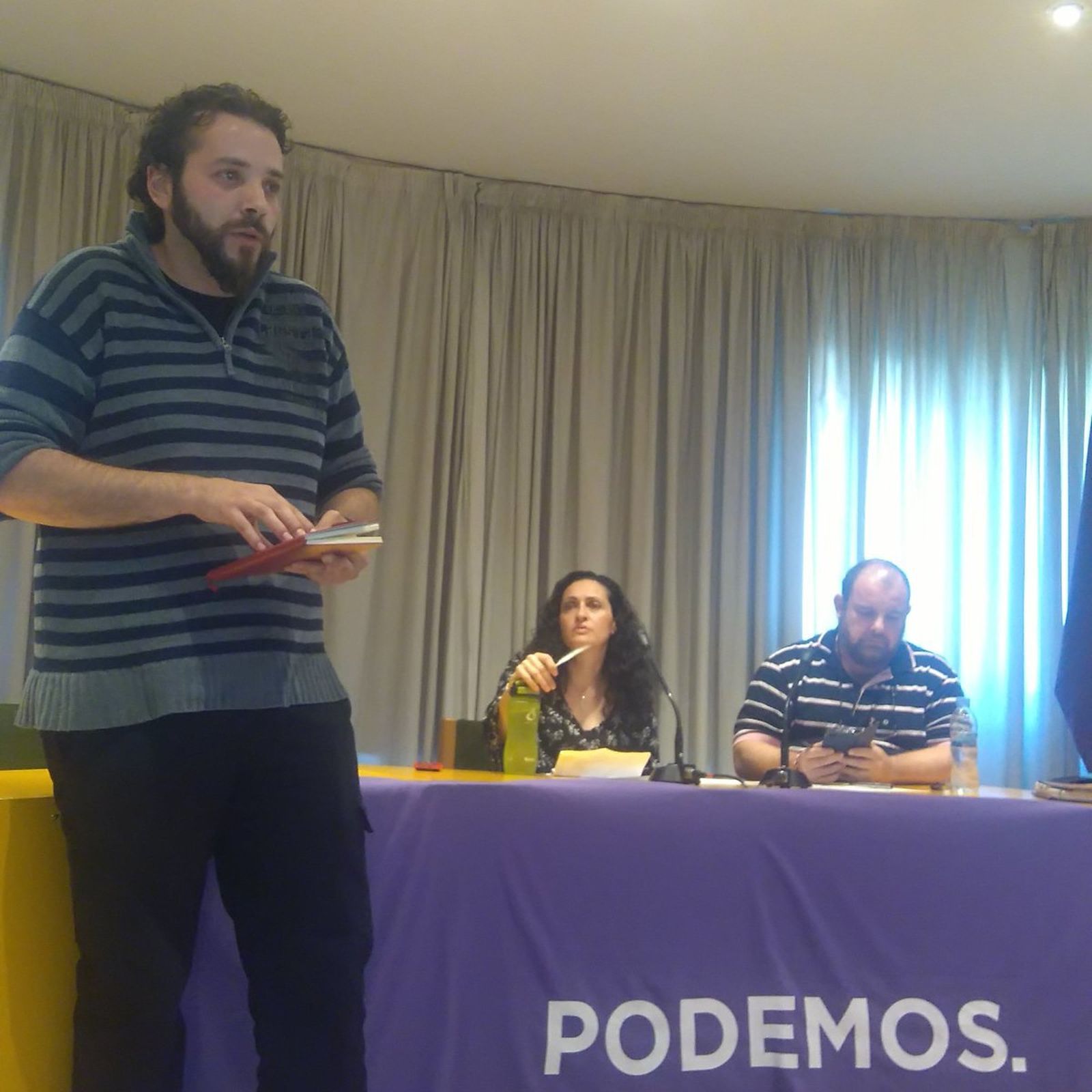 Jesús Arrabé, secretario general de Podemos Móstoles