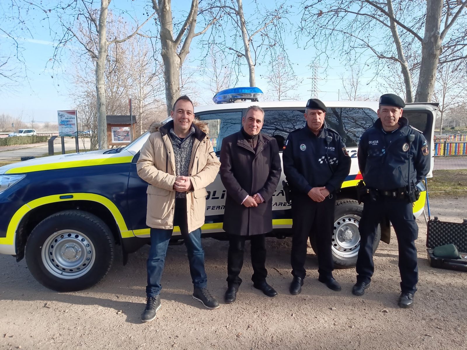 El alcalde de San Fernando presenta la nueva unidad policial