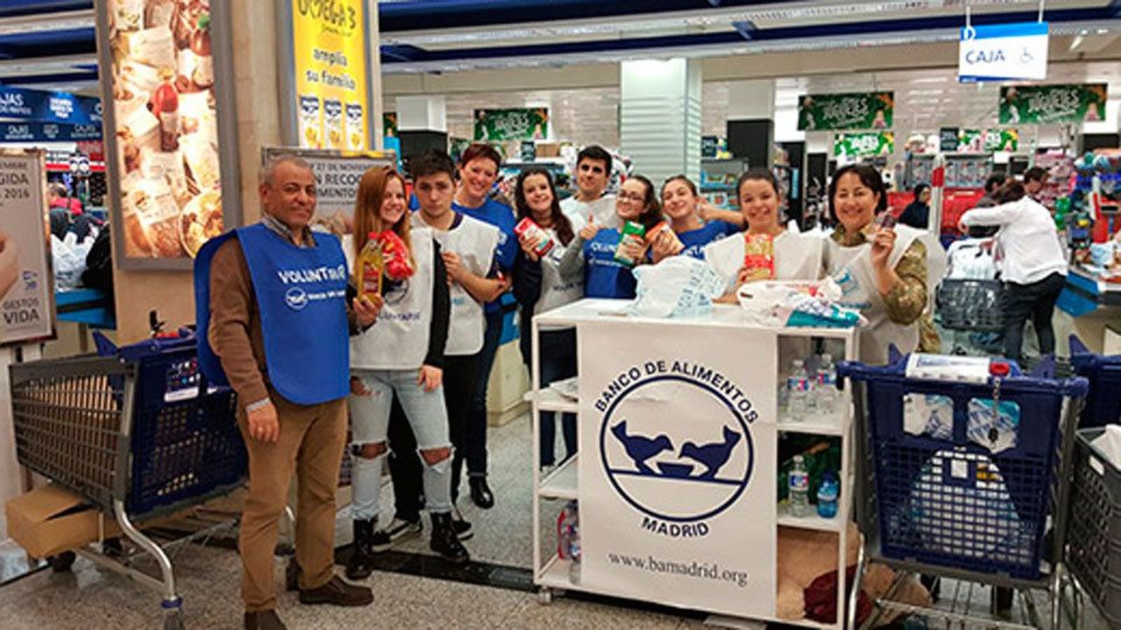 El Banco de Alimentos busca voluntarios para la 'Gran Recogida"