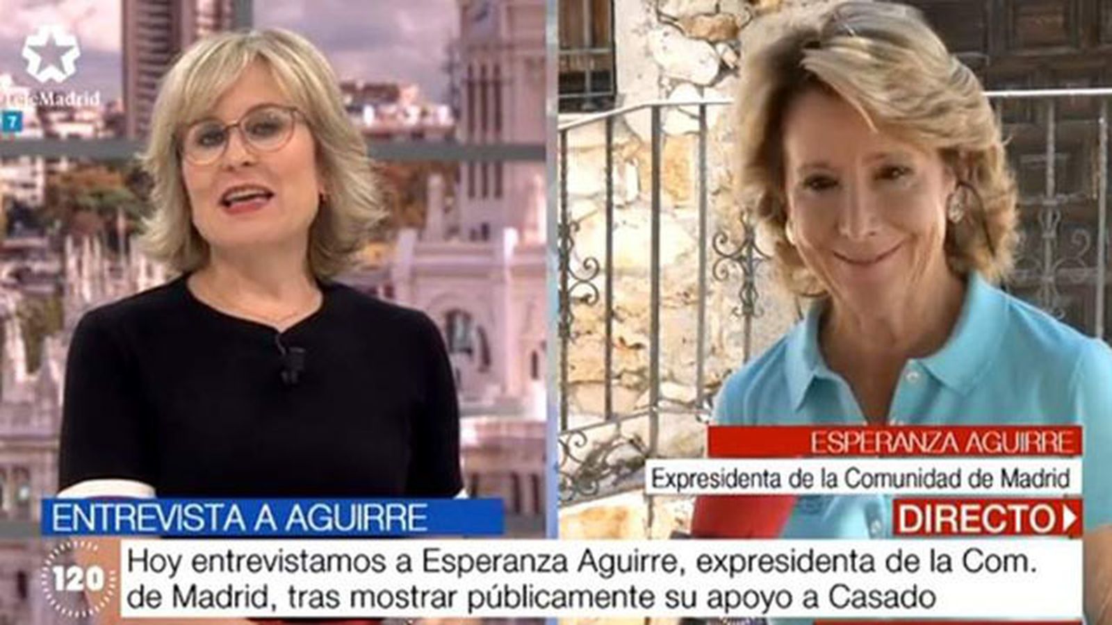 120 Minutos/Esperanza Aguirre