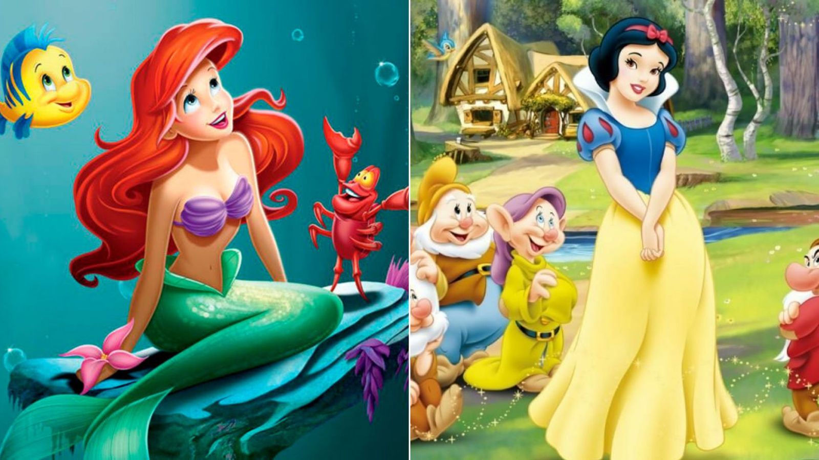 Solo un auténtico fan de Disney respondería bien a estas preguntas sobre La Sirenita y Blancanieves