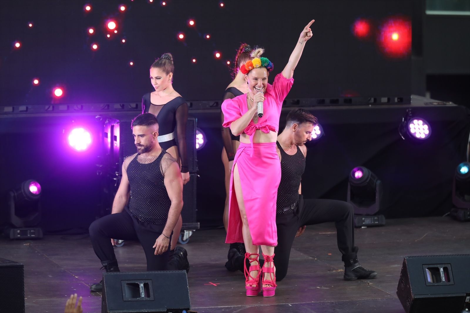 Cantante Soraya en el Orgullo 2022
