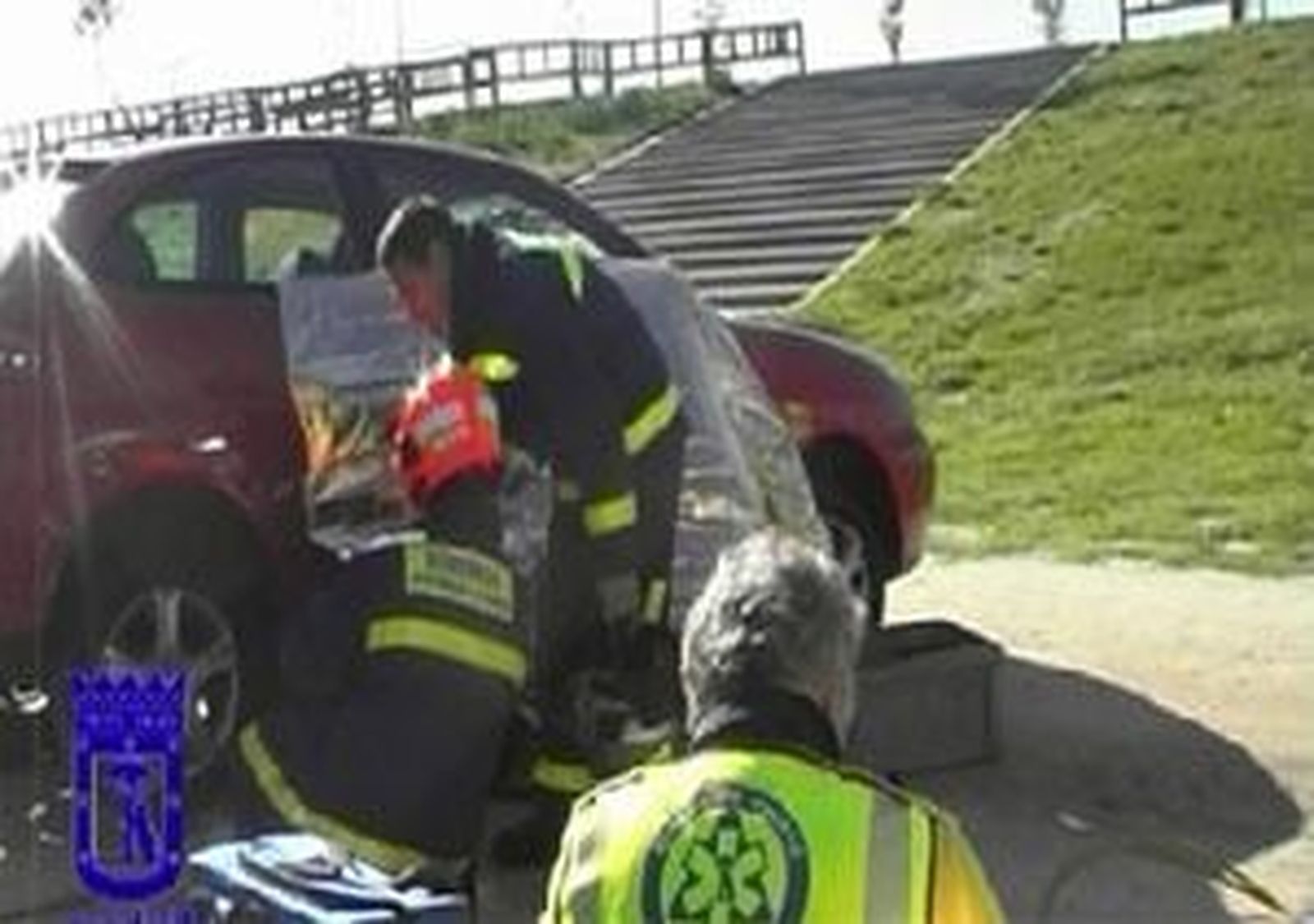 Muere un motorista arrollado por un coche al intentar robar un bolso