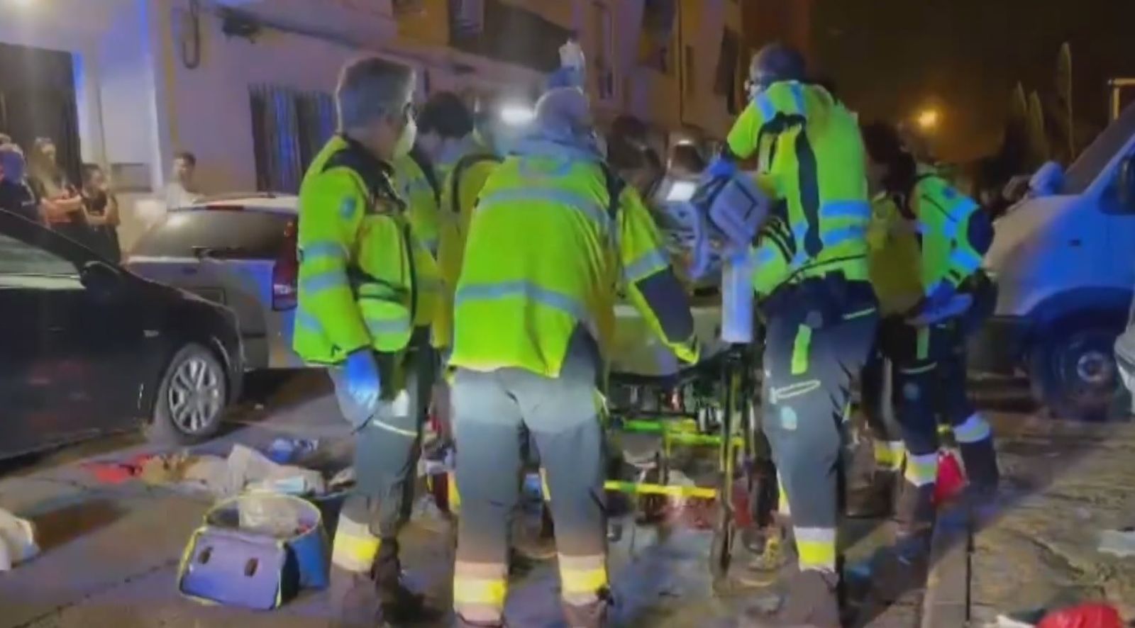 Tres detenidos por apuñalamiento en Vallecas