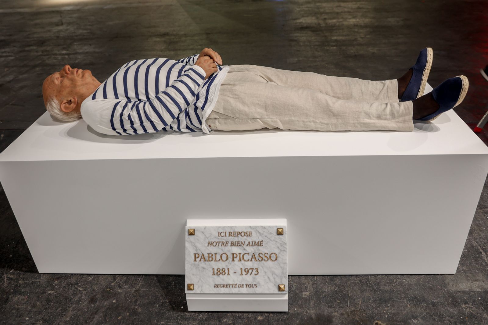 Escultura del pintor Pablo Picasso