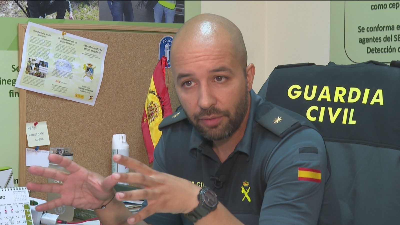 Nueva oficina de la Guardia Civil para perseguir los delitos ecológicos