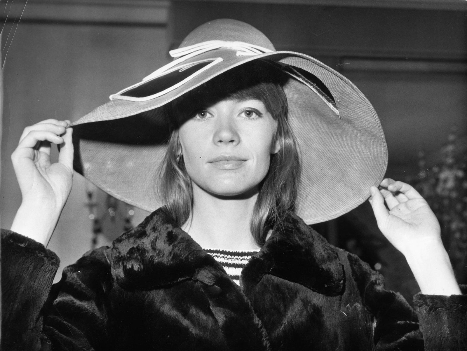 La cantante Françoise Hardy