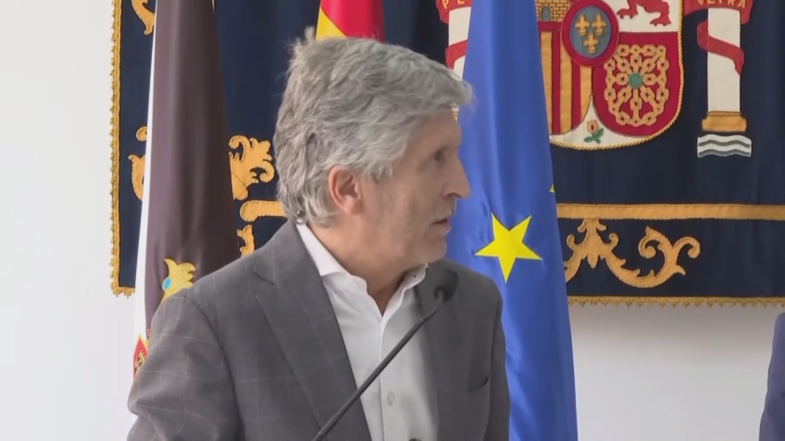 El ministro Marlaska, en Ceuta
