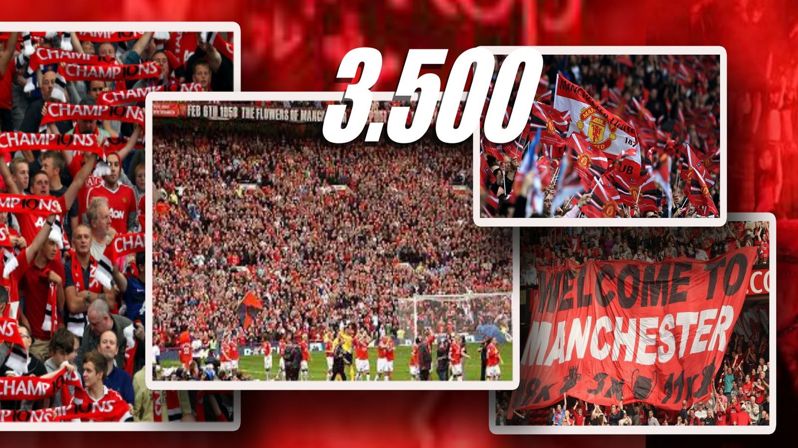 La afición del Manchester United toma las calles de Madrid