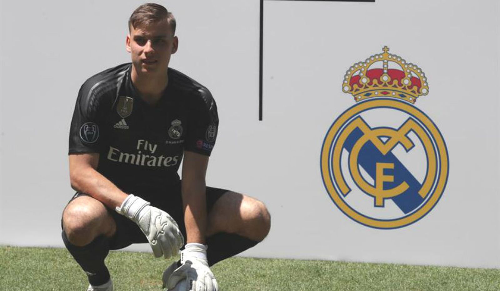 Lo más destacado de la presentación de Lunin en el Real Madrid