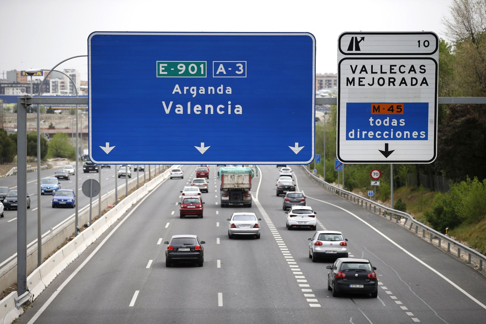 Salida de Madrid A-3