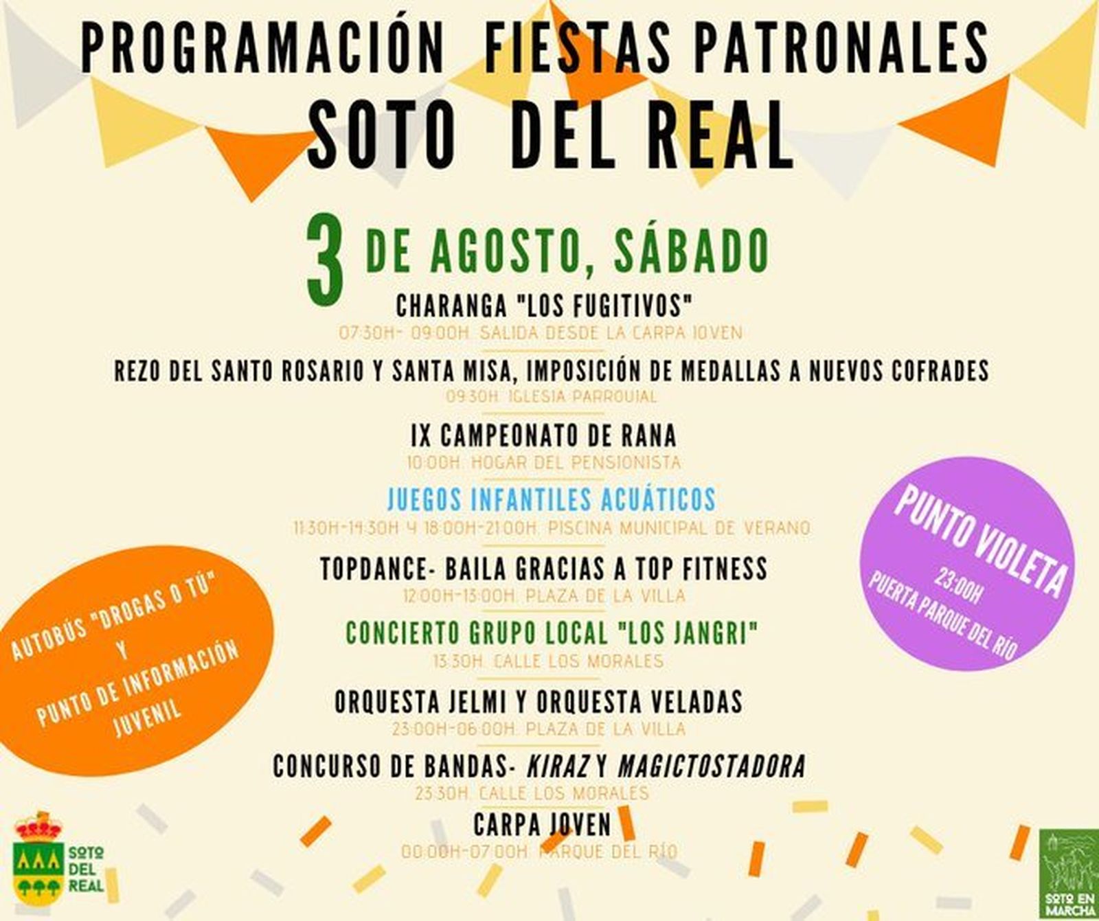 Soto del Real inaugura este sábado sus fiestas patronales