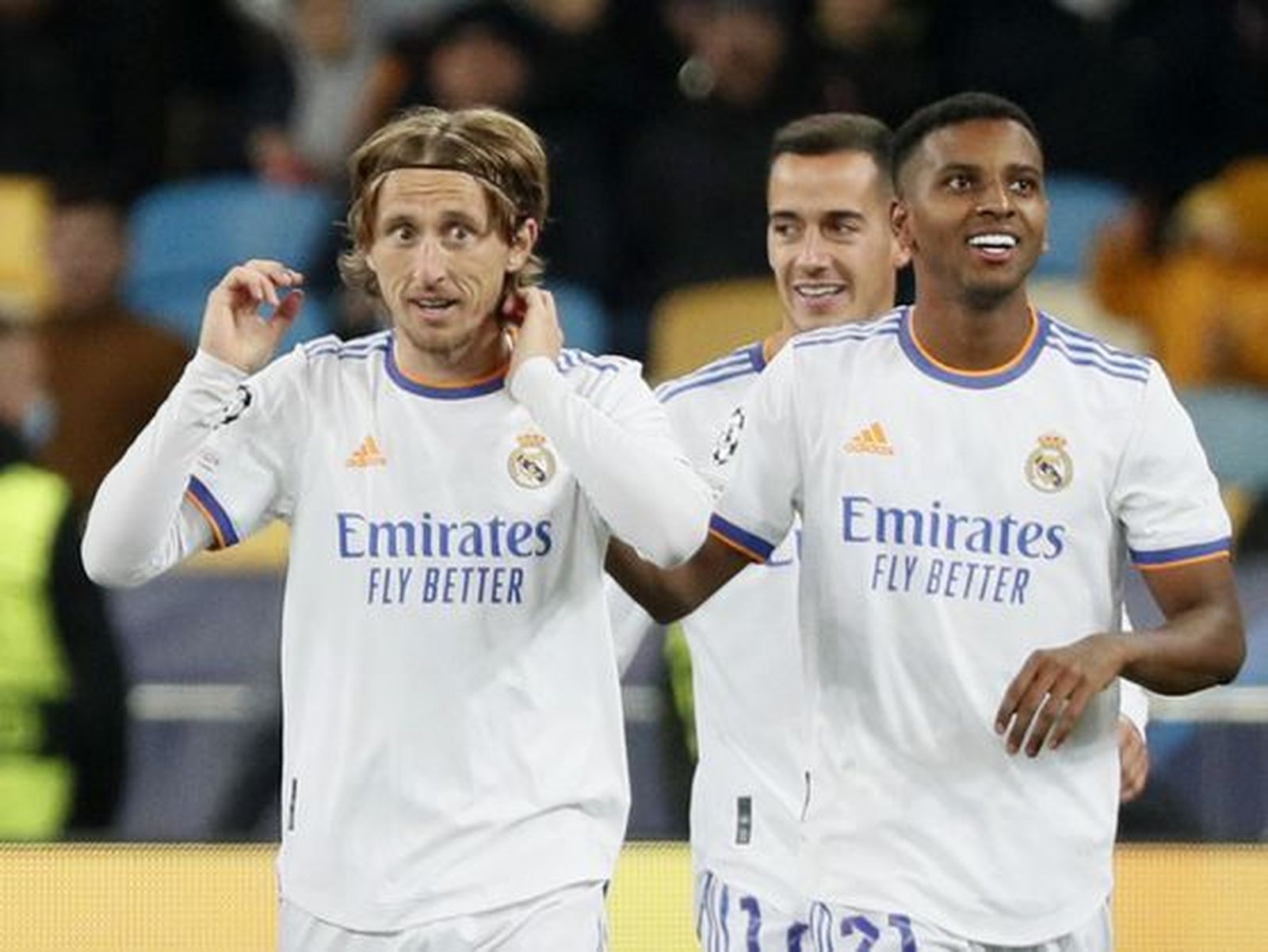 Modric y Rodrygo
