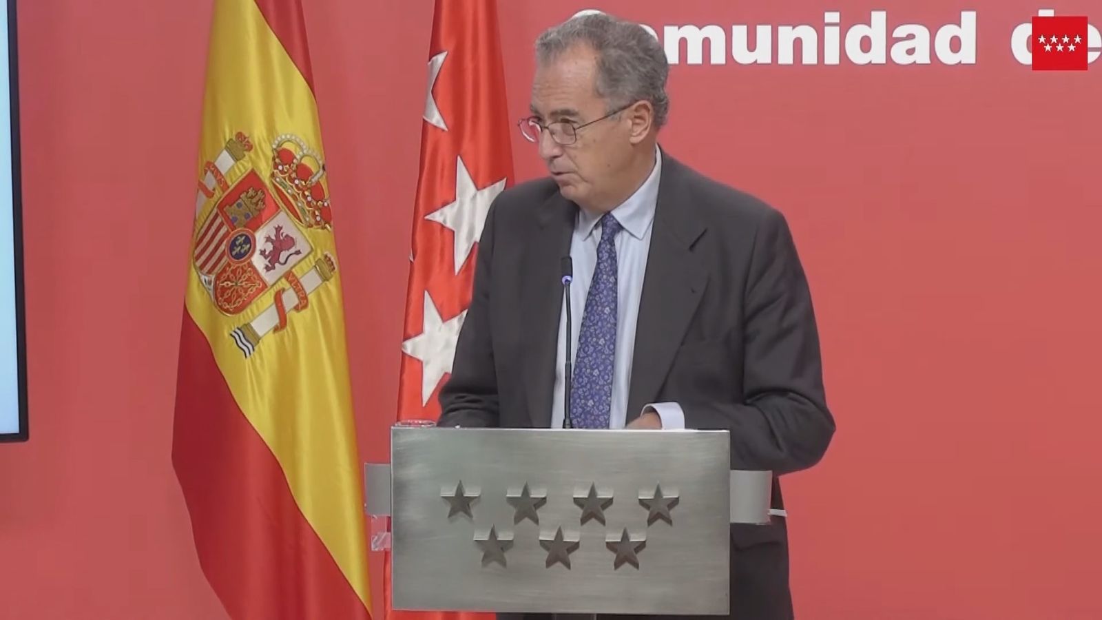 El vicepresidente regional, Enrique Ossorio