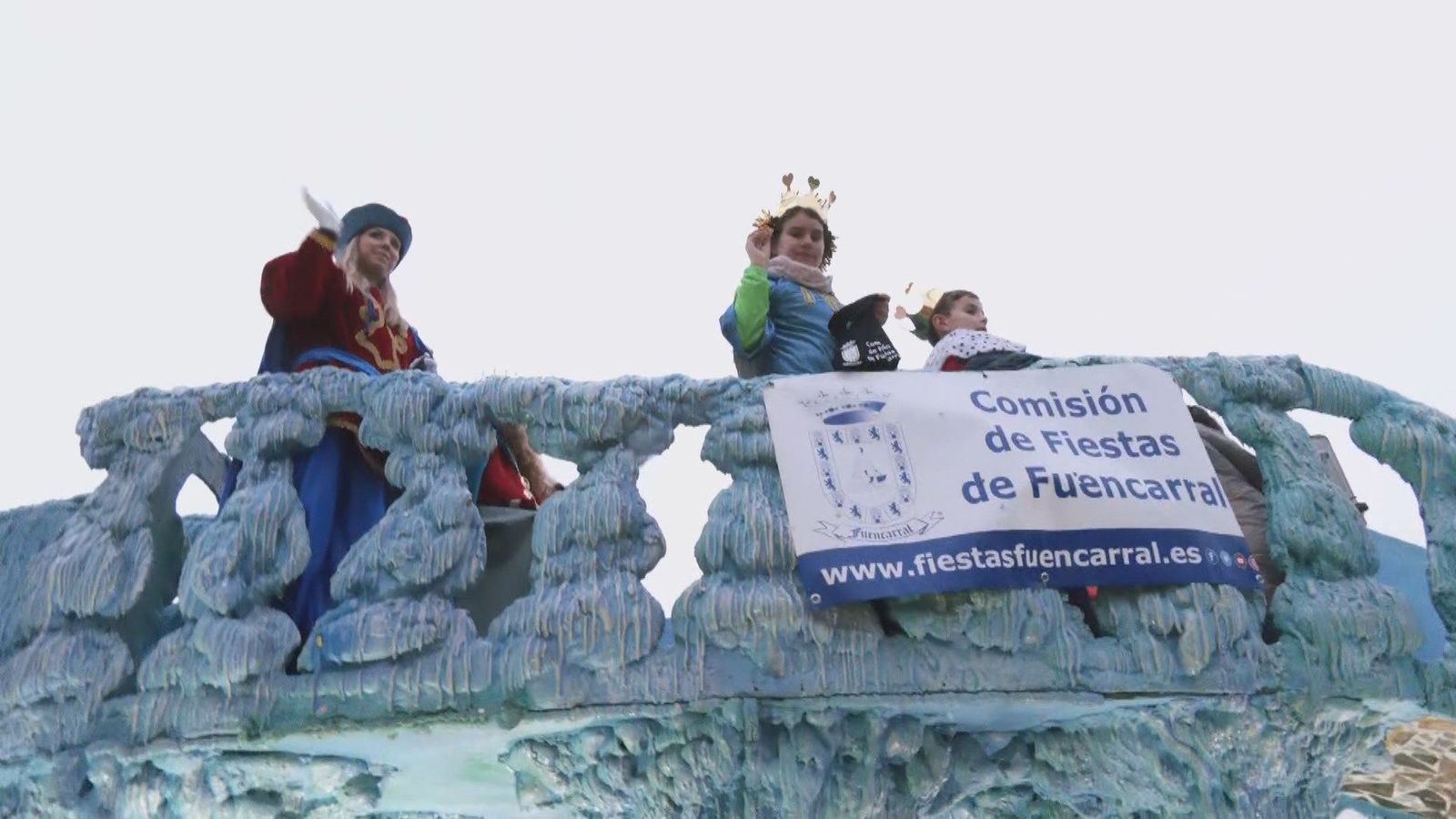 Así se ha vivido la Cabalgata de Reyes en el Barrio del Pilar