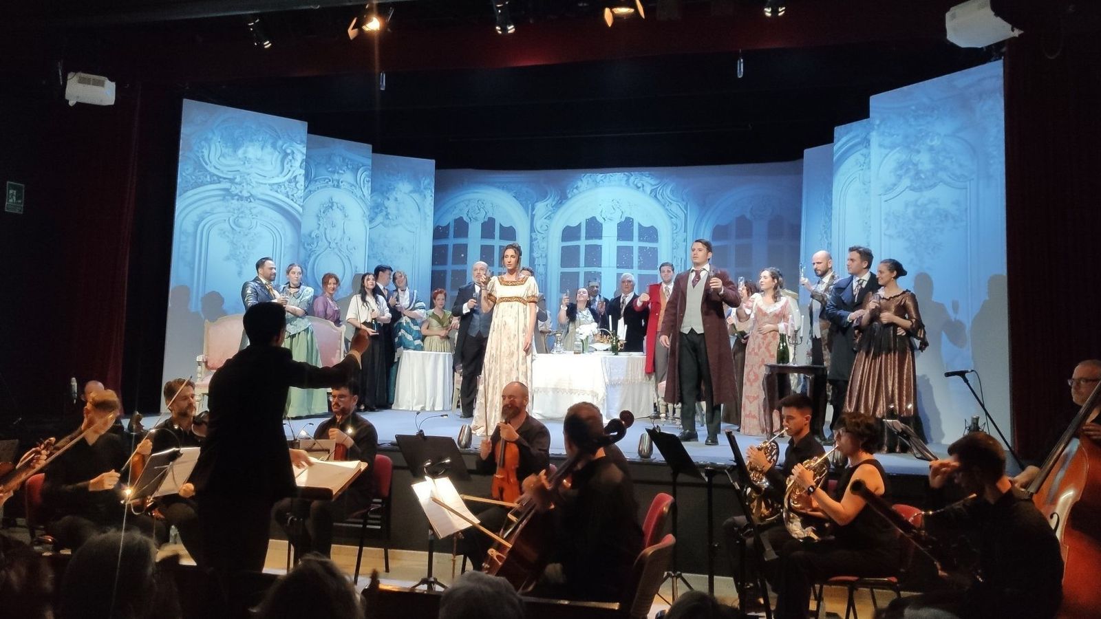 Representación de una ópera