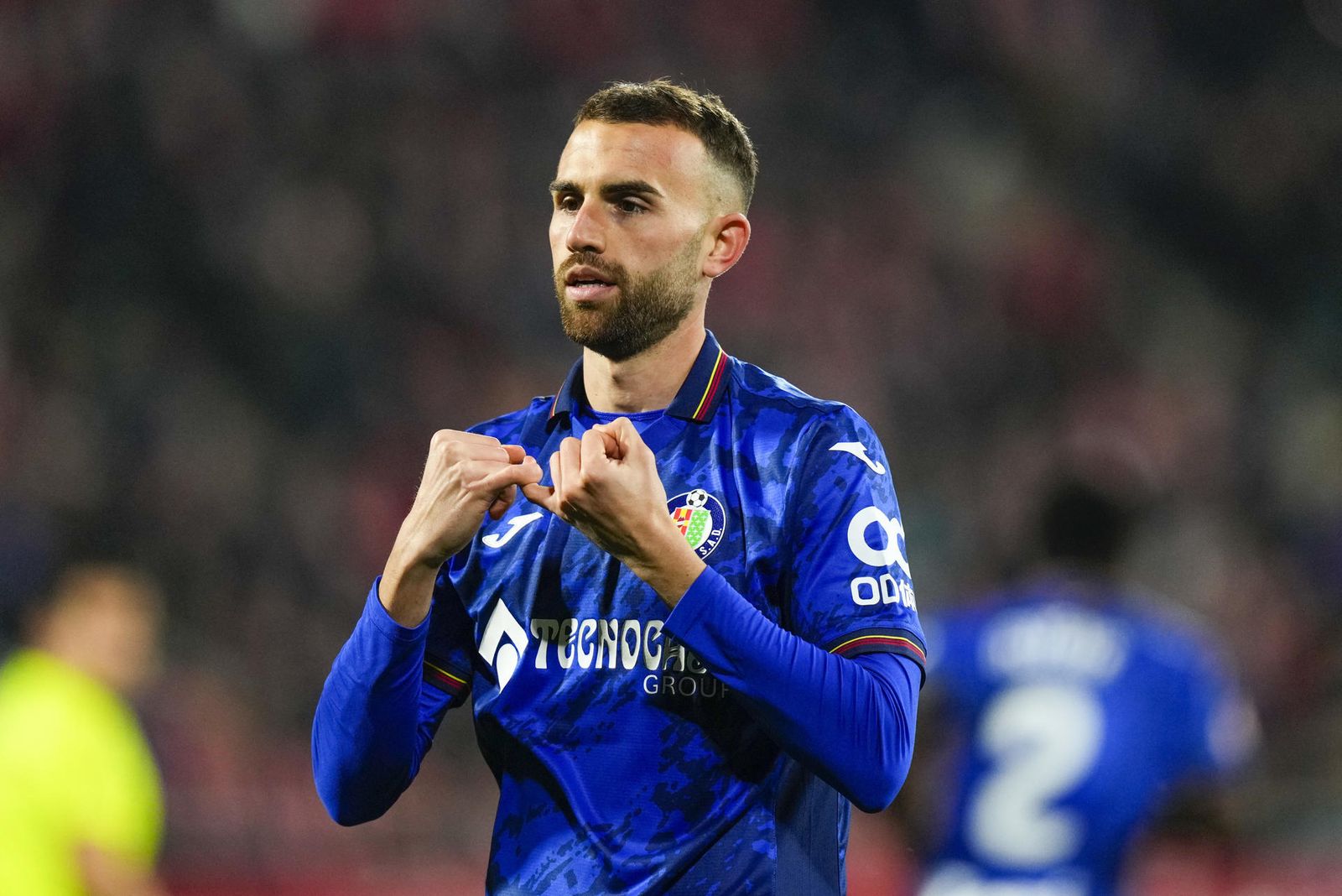 El delantero del Getafe, Borja Mayoral