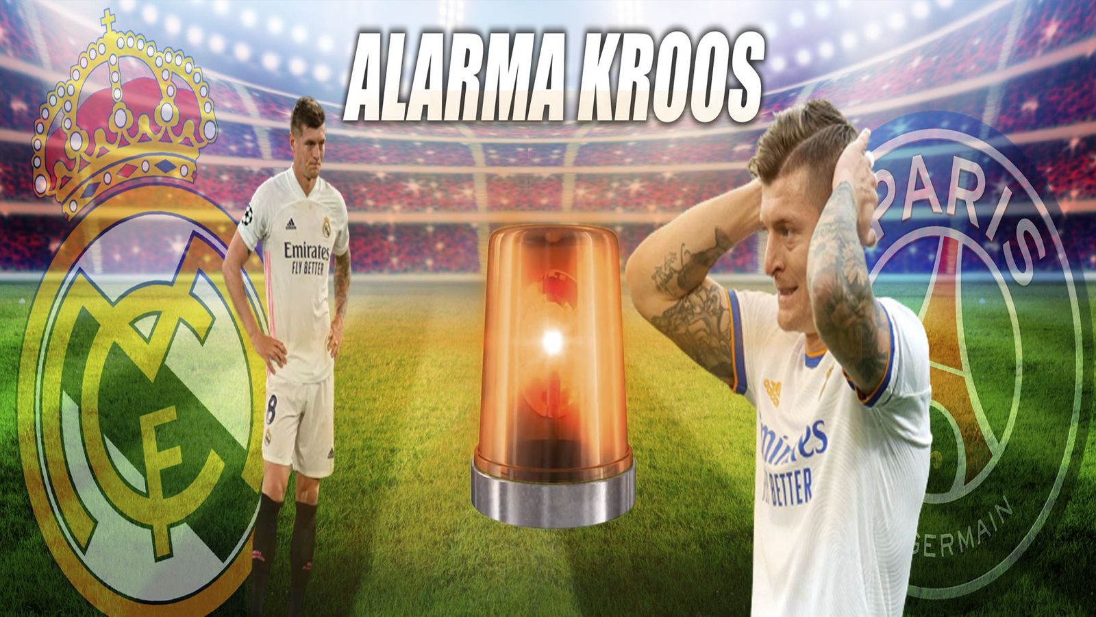 Kroos se lesiona y peligra su presencia ante el PSG