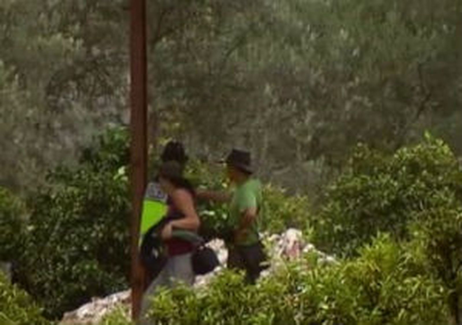La policía busca a Ruth y José con un georadar