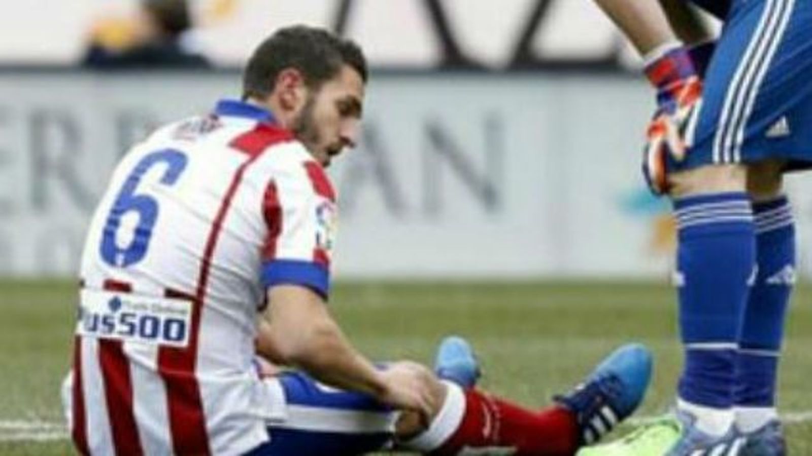 Koke, unas tres semanas de baja