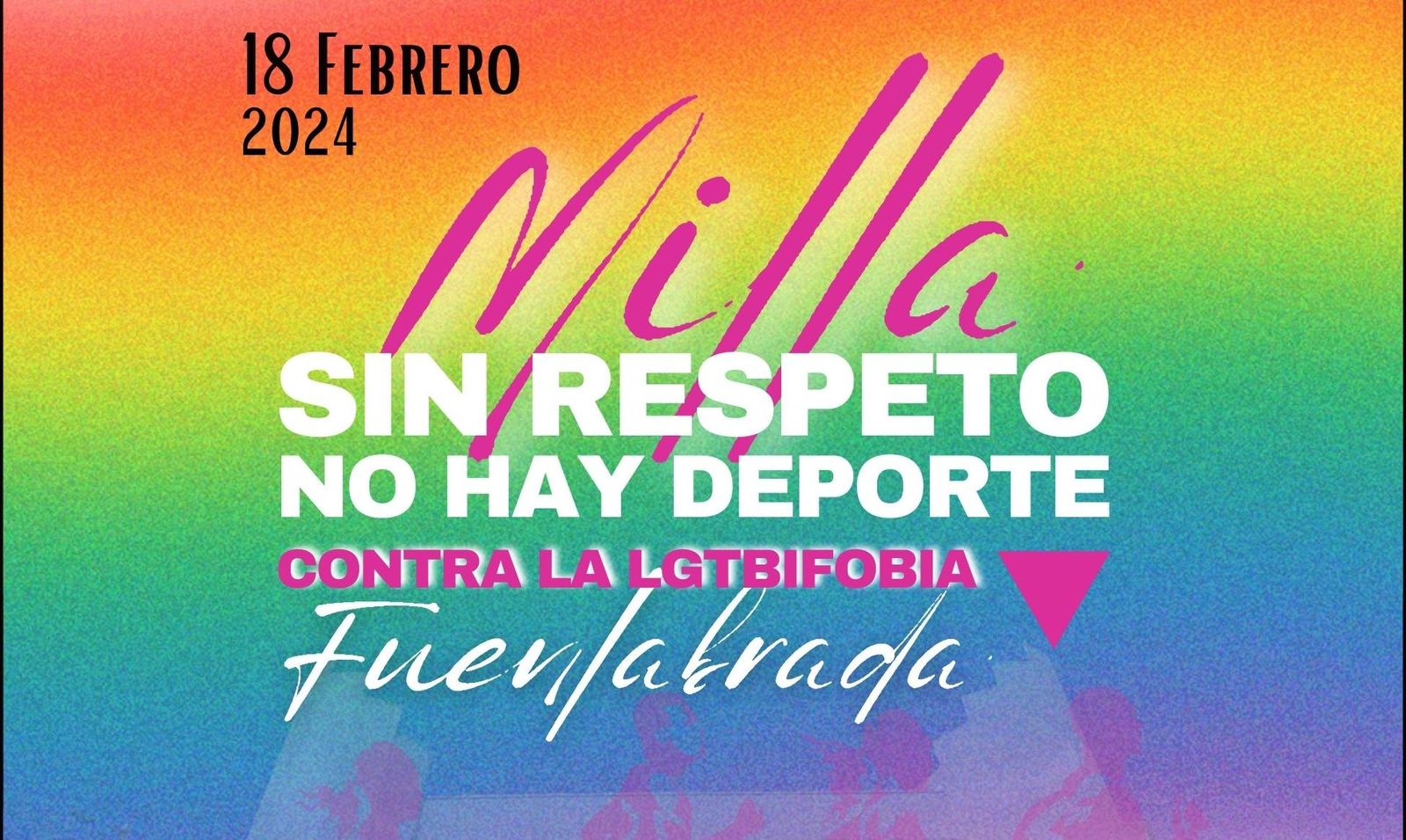 Milla fuenlabreña contra la Lgtbifobia
