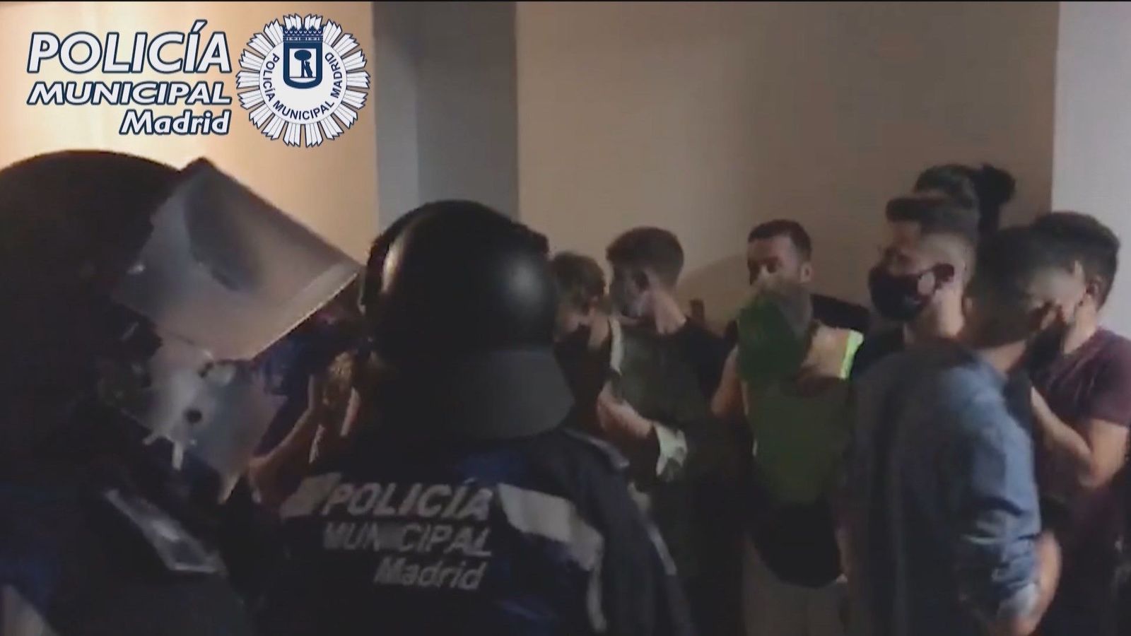 Casi 250 fiestas ilegales intervenidas en un sólo fin de semana en Madrid