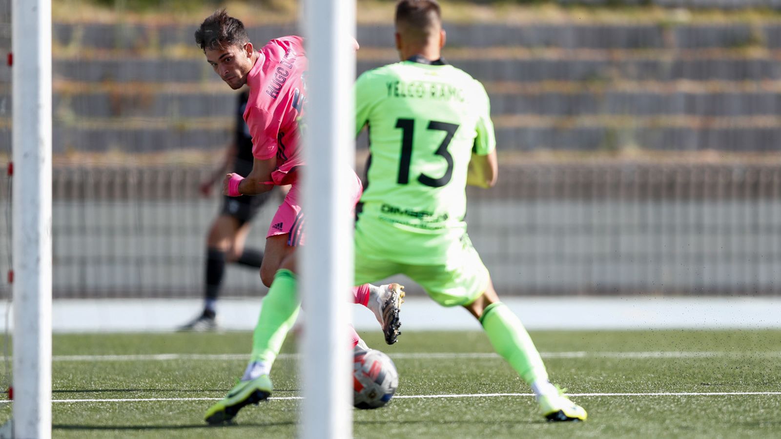 Hugo Duro, jugador del Castilla