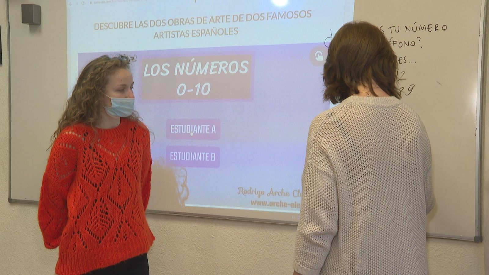 Boadilla del Monte da clases de español a los refugiados ucranianos