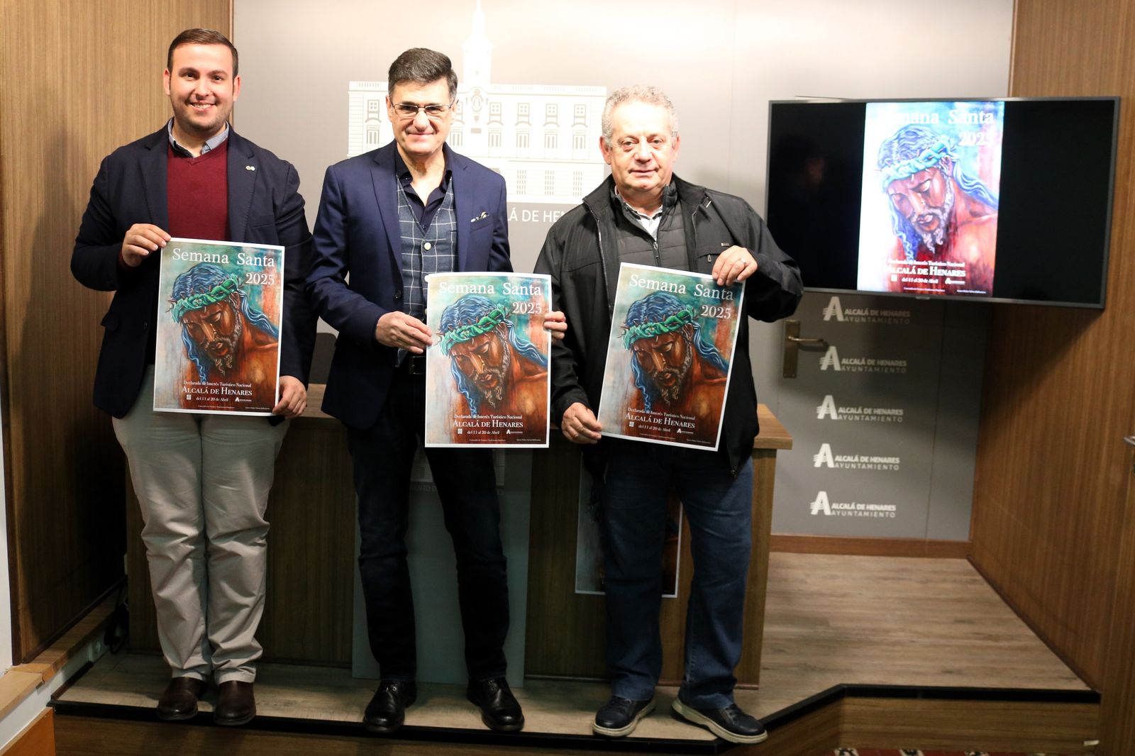 Presentación del cartel la Semana Santa de Alcalá de Henares 2025