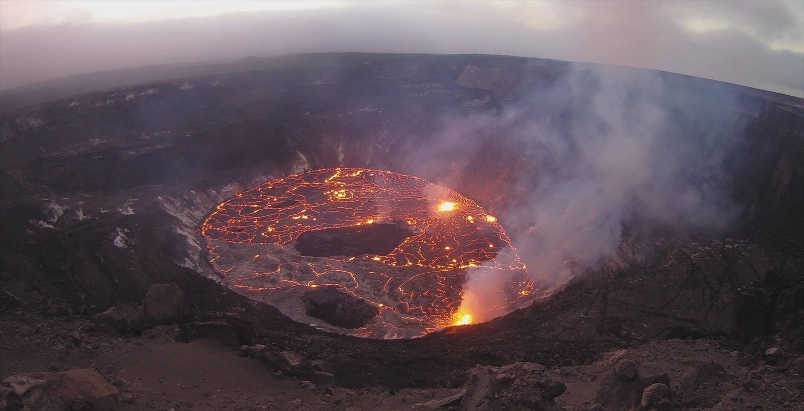 Entra en erupción el volcán Kilauea