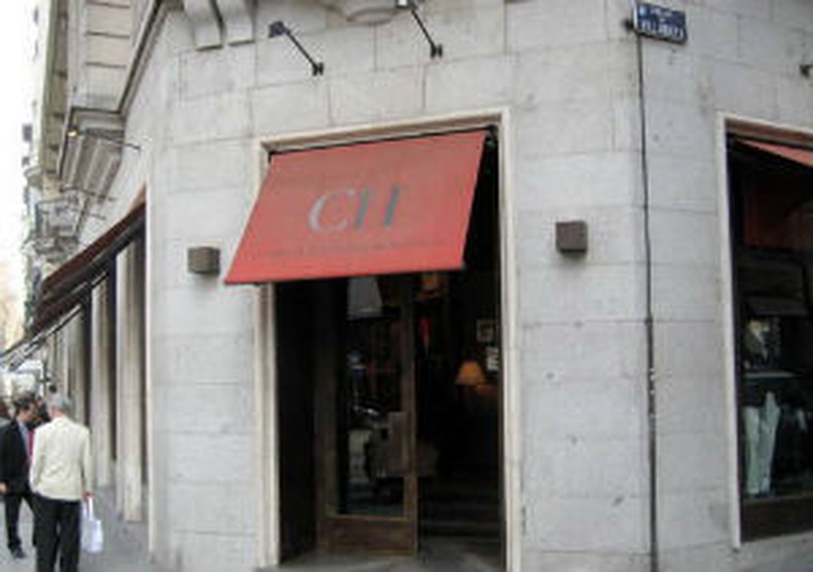 Tienda de Carolina Herrera, en la calle Serrano