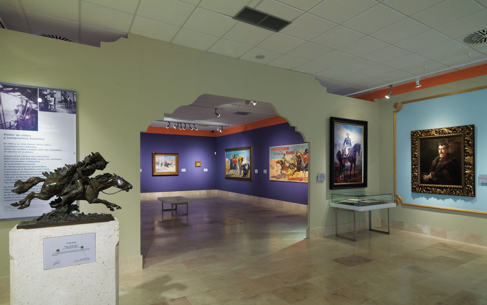 Interior del Museo Ulpiano Checa en Colmenar de Oreja