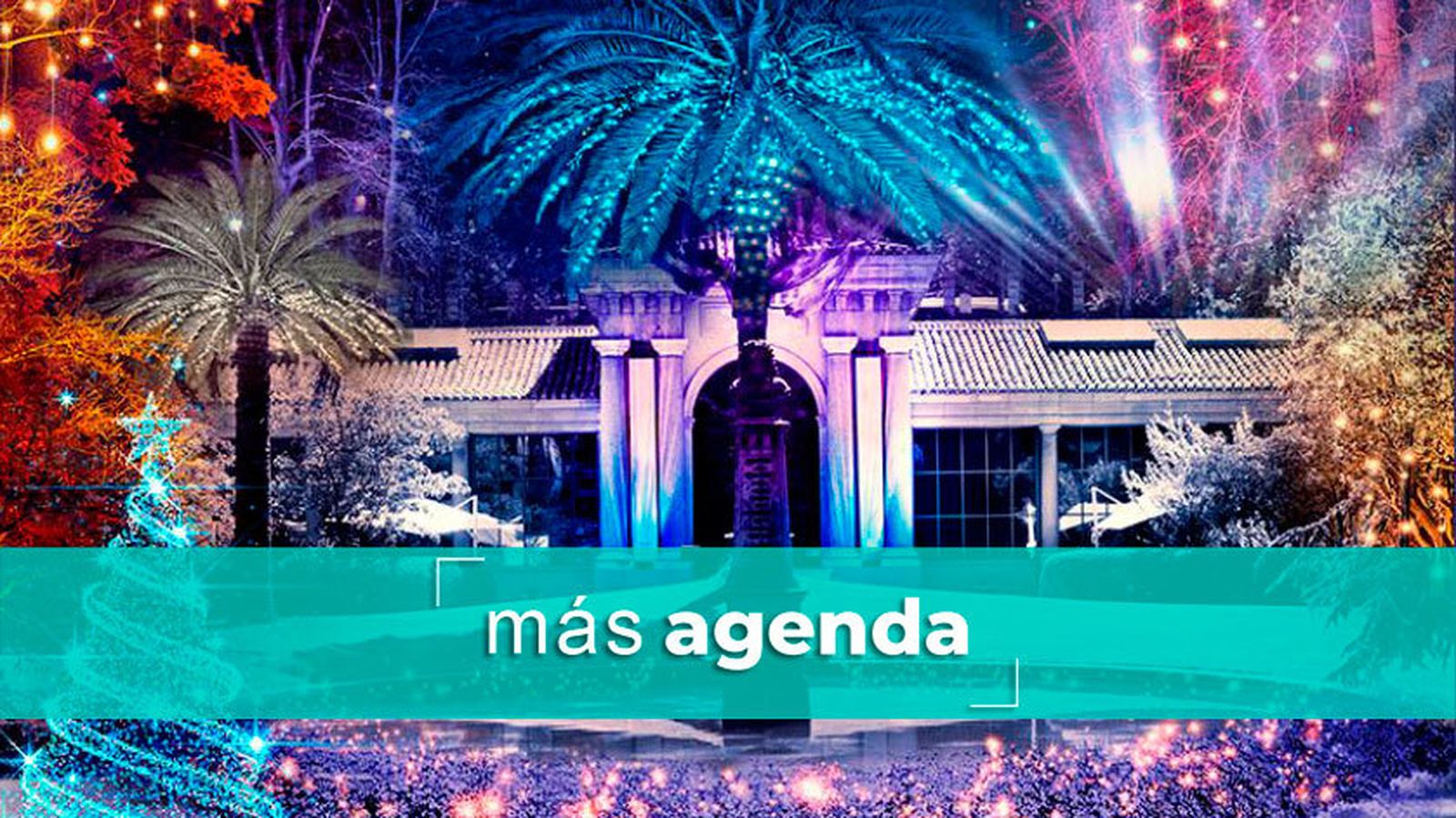 Más Agenda: luces en el Jardín Botánico