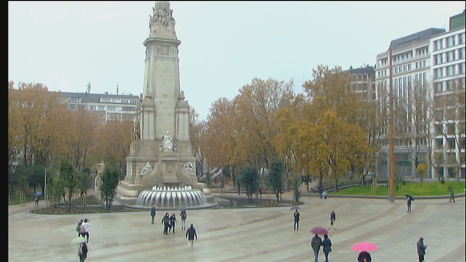 Así luce la nueva Plaza de España