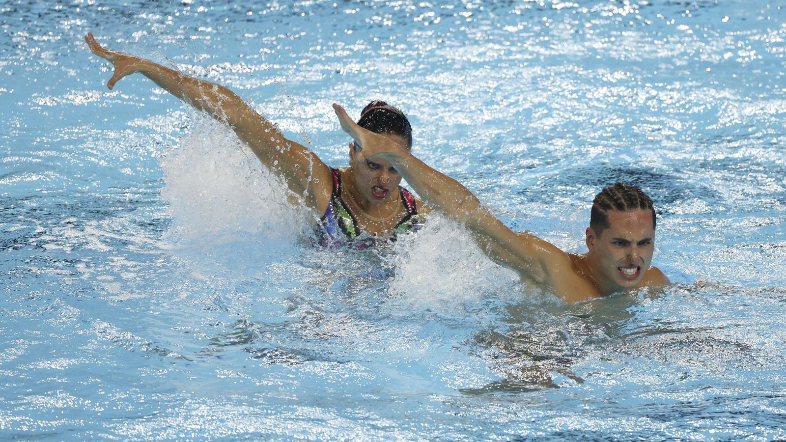 Dennis González y Mireia Hernández