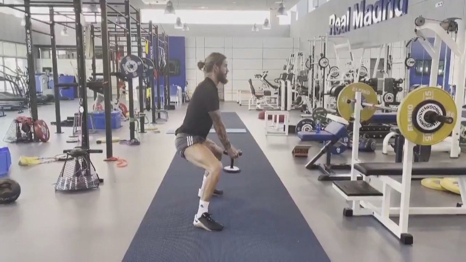Así se recupera Sergio Ramos