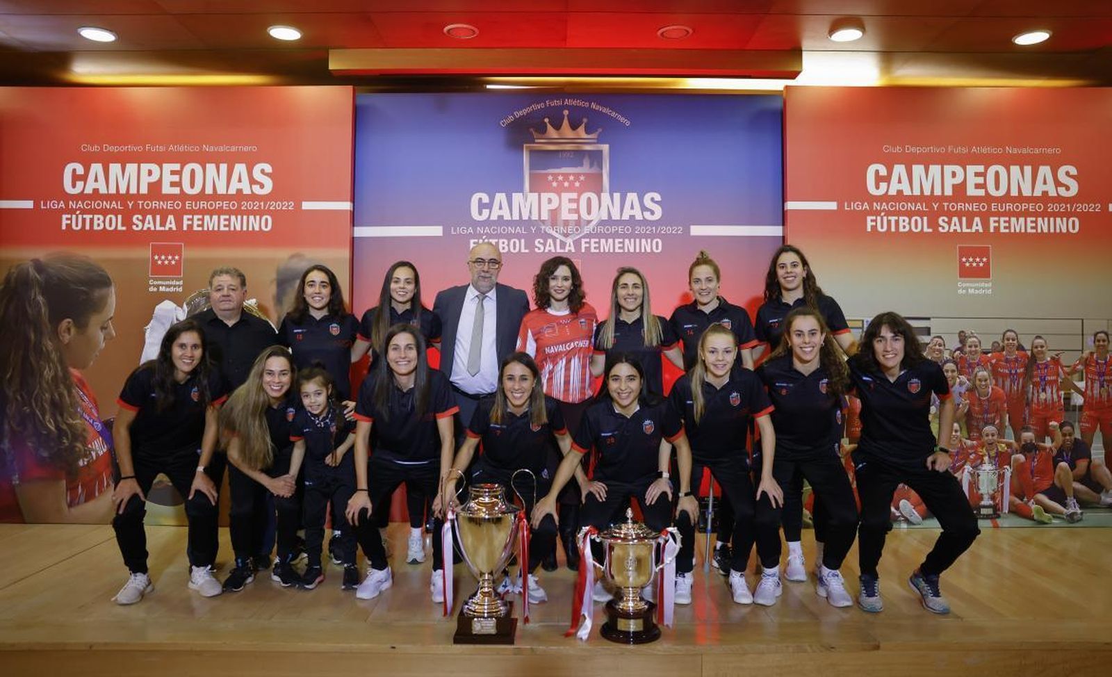 Ayuso con el Futsi Atlético