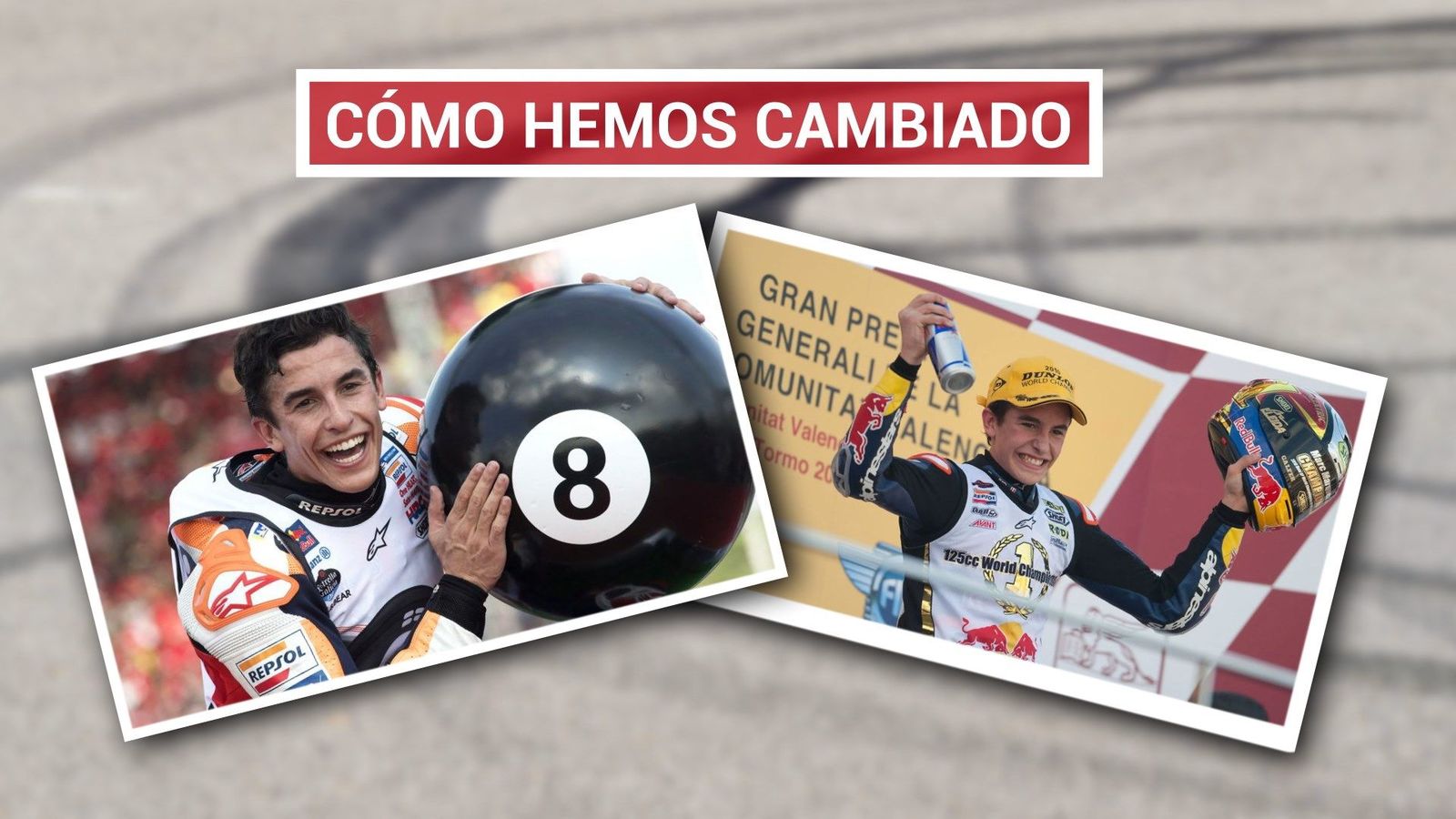 El test a Márquez, ¿cómo ha cambiado en nueve años?