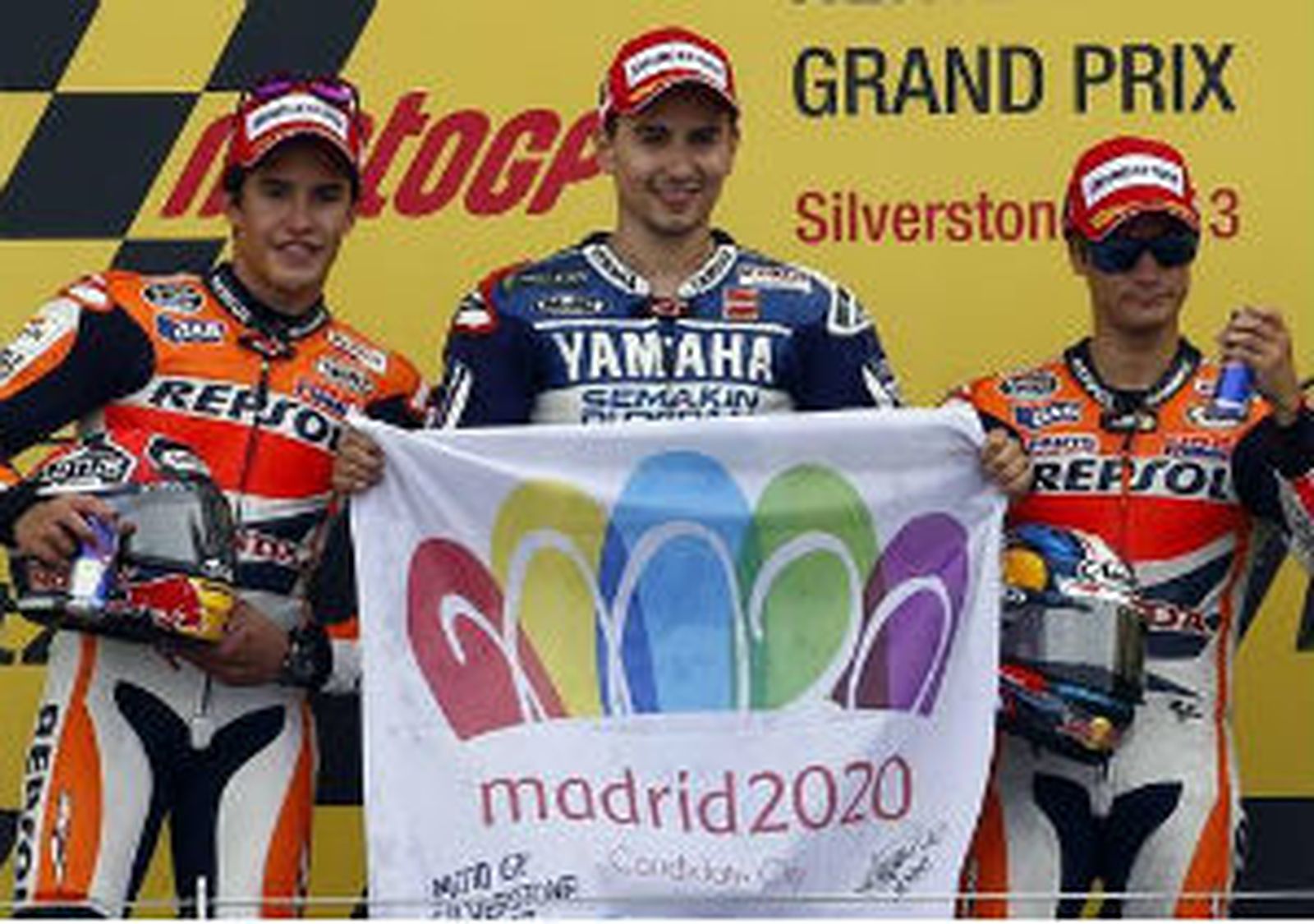 Los pilotos con Madrid'2020