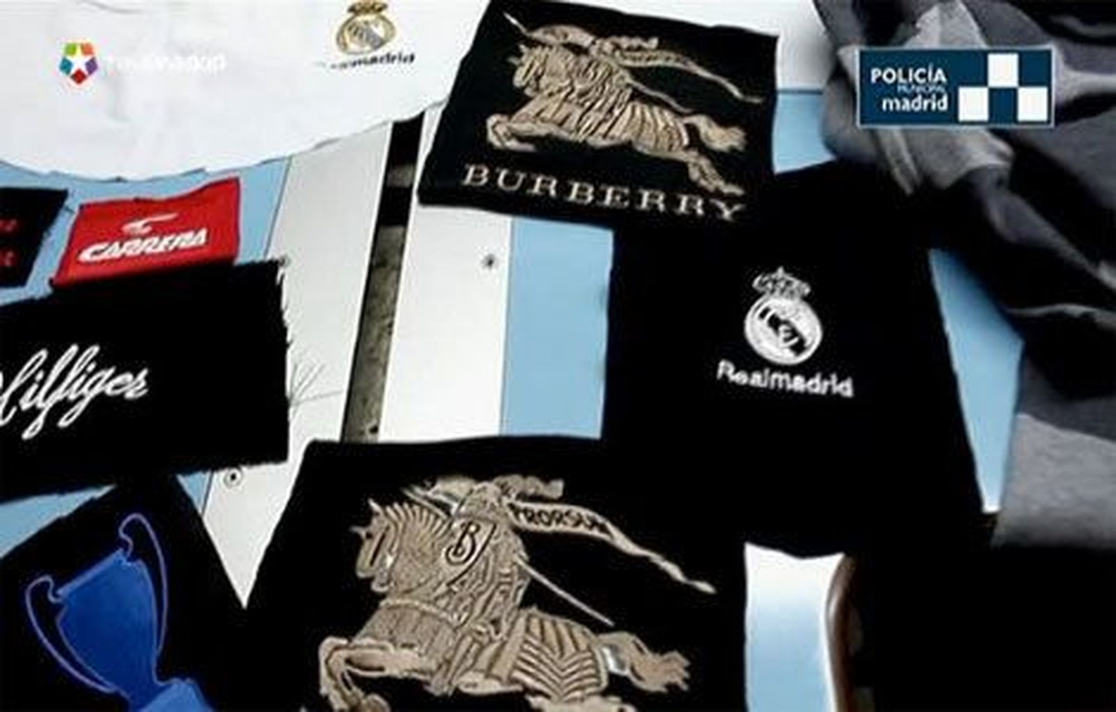 Intervenido un local de Tetuán donde se falsificaba ropa
