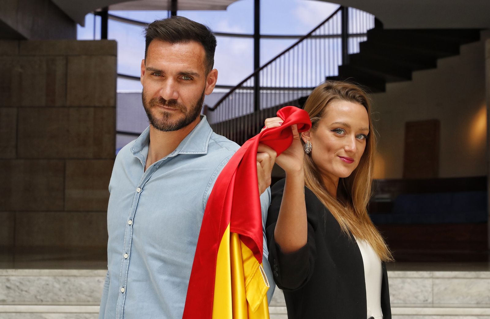 Saúl Craviotto y Mireia Belmonte