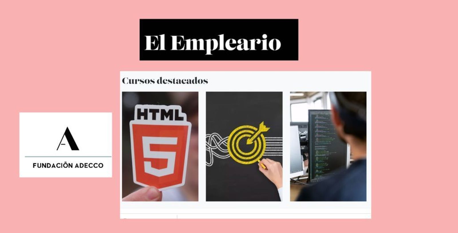 Fundación Adecco estrena Empleario, una plataforma de formación online para colectivos vulnerables