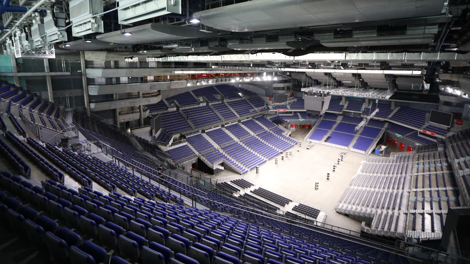 Interior del El WiZink Center